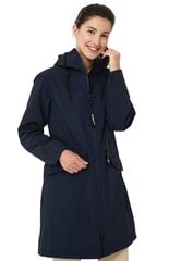 Icepeak Naisten parka Aalem 53027-3*390, laivastonsininen 6438535564881 hinta ja tiedot | Naisten ulkoilutakit | hobbyhall.fi