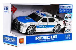 Poliisiauto ääni- ja valoefekteillä hinta ja tiedot | Poikien lelut | hobbyhall.fi