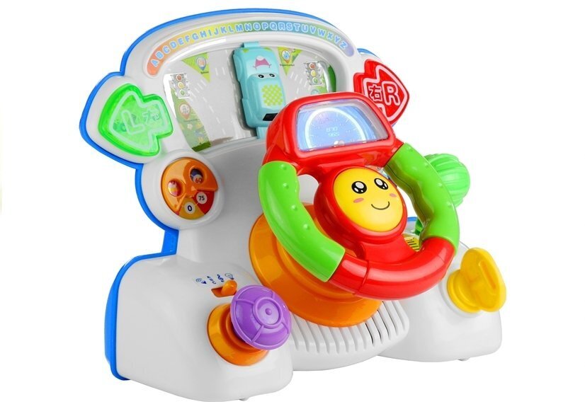Interaktiivinen ohjauspyörä vauvoille "Steering Wheel" hinta ja tiedot | Vauvan lelut | hobbyhall.fi