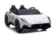 Sähköauto Maserati MC20, valkoinen hinta ja tiedot | Lasten sähköautot | hobbyhall.fi