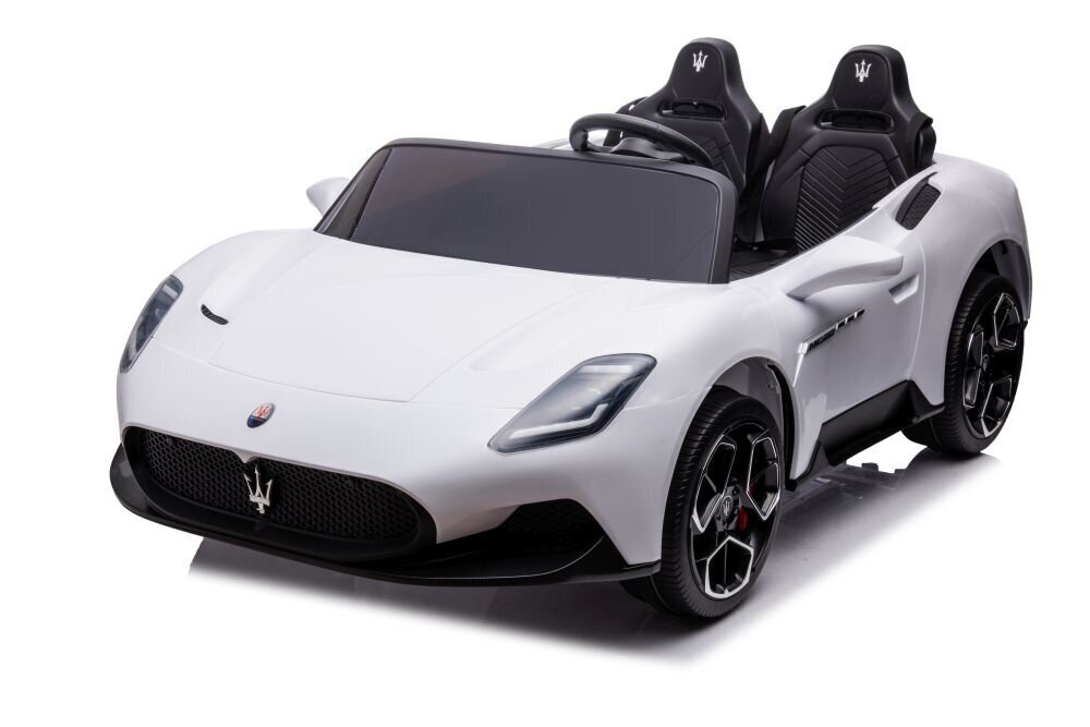 Sähköauto Maserati MC20, valkoinen hinta ja tiedot | Lasten sähköautot | hobbyhall.fi