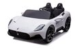 Sähköauto Maserati MC20, valkoinen hinta ja tiedot | Lasten sähköautot | hobbyhall.fi