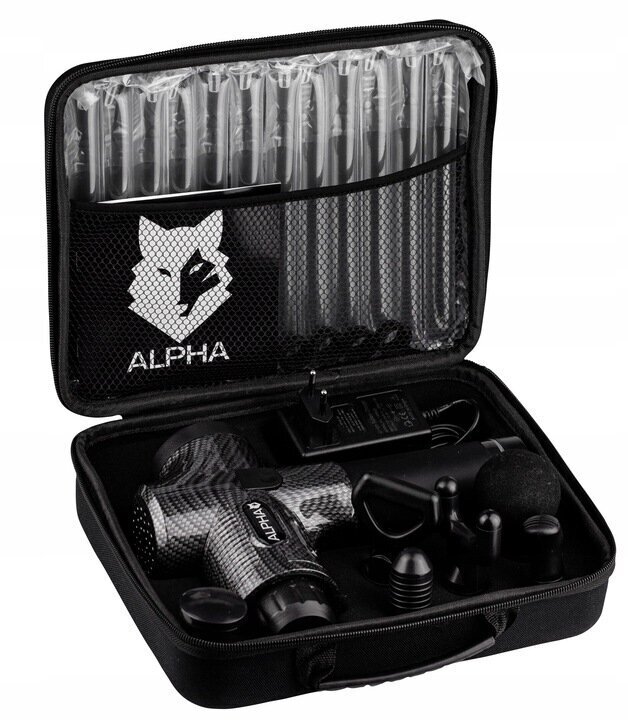Alpha AMG-01 lihashuoltovasara, musta hinta ja tiedot | Hierontalaitteet | hobbyhall.fi