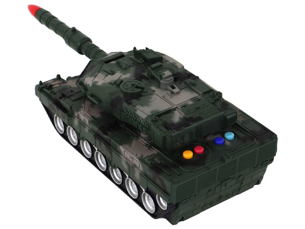 RC kauko-ohjattava tankki, 27 MHz, vihreä hinta ja tiedot | Poikien lelut | hobbyhall.fi