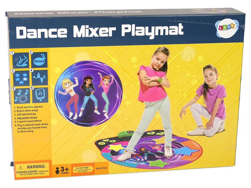 Dance Mixer Playmat tanssimatto hinta ja tiedot | Kehittävät lelut | hobbyhall.fi