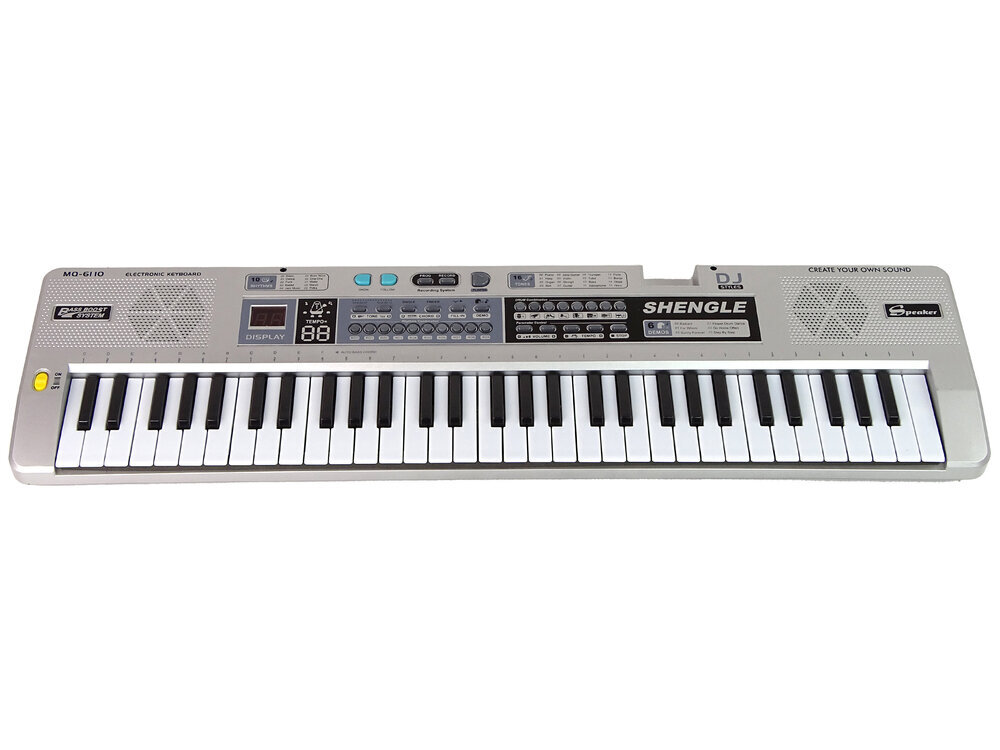 MQ-6110-piano, 61 näppäintä hinta ja tiedot | Kehittävät lelut | hobbyhall.fi