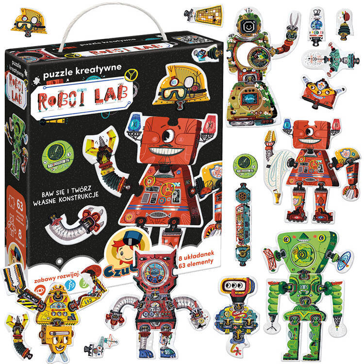 Puzzle - Robotiikan laboratorio hinta ja tiedot | Palapelit | hobbyhall.fi