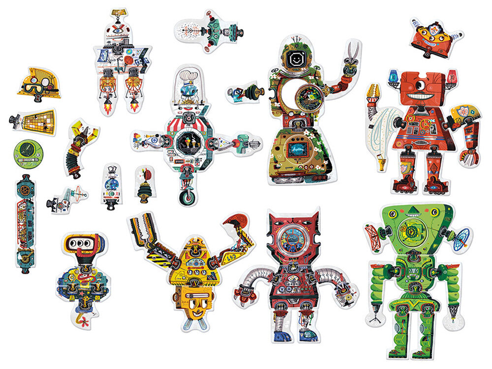 Puzzle - Robotiikan laboratorio hinta ja tiedot | Palapelit | hobbyhall.fi