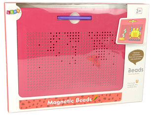 Magneettitaulu palloilla 30 cm x 25 cm, vaaleanpunainen hinta ja tiedot | Kehittävät lelut | hobbyhall.fi