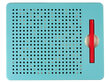 Magneettitaulu, jossa on palloja 21 cm x 17 cm, vihreä hinta ja tiedot | Kehittävät lelut | hobbyhall.fi