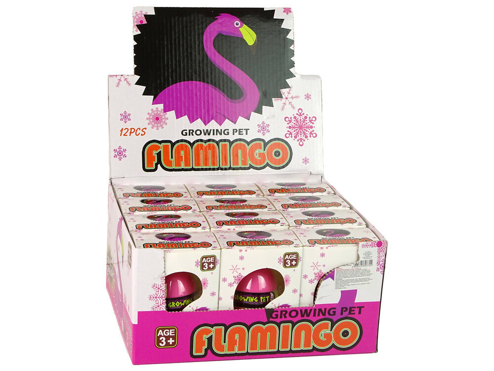 Kasvata flamingo, 6 cm hinta ja tiedot | Kehittävät lelut | hobbyhall.fi