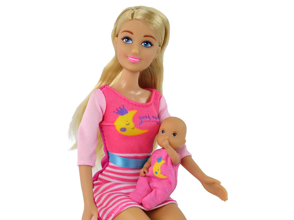 Anlily Mummy -nukke vauvan ja tarvikkeiden kanssa hinta ja tiedot | Tyttöjen lelut | hobbyhall.fi