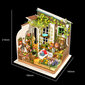 3D tee se itse nukkekoti TM Varvikas - Roombox Miller's flower house RB007e hinta ja tiedot | LEGOT ja rakennuslelut | hobbyhall.fi