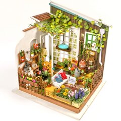 3D tee se itse nukkekoti TM Varvikas - Roombox Miller's flower house RB007e hinta ja tiedot | LEGOT ja rakennuslelut | hobbyhall.fi