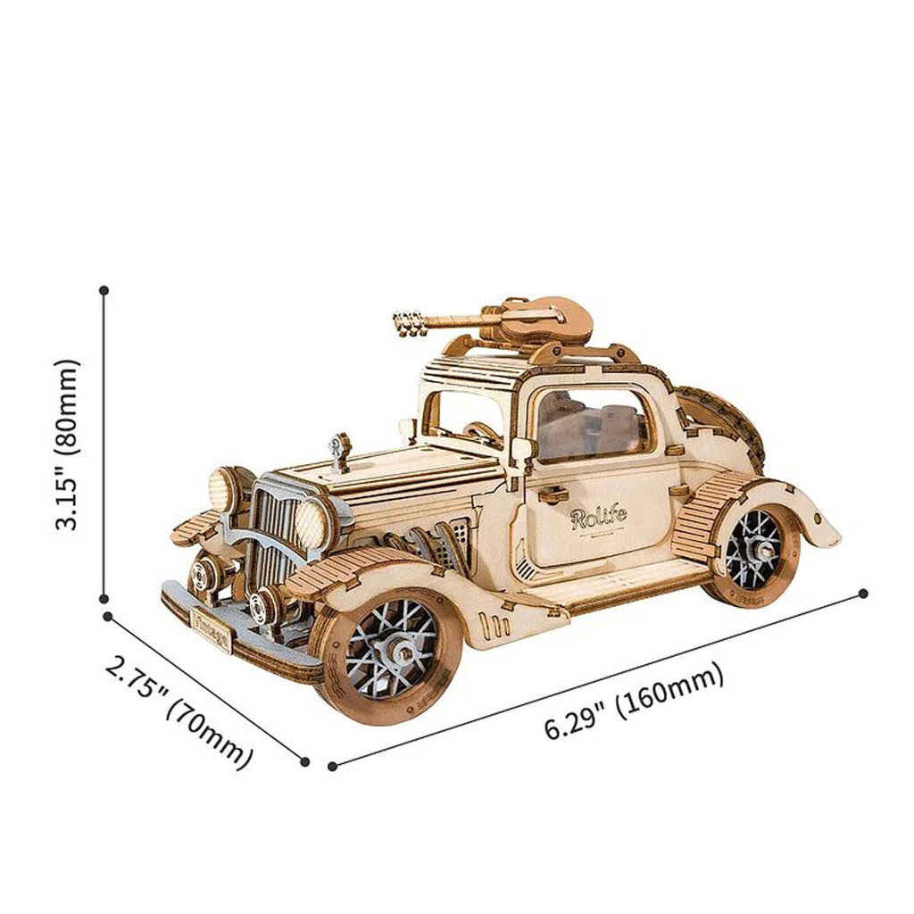 TM Varvikas koottava vintage auto Vintage Car RA002e hinta ja tiedot | LEGOT ja rakennuslelut | hobbyhall.fi