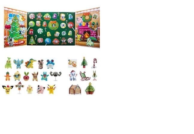 Pokemon joulukalenteri hinta ja tiedot | Tyttöjen lelut | hobbyhall.fi