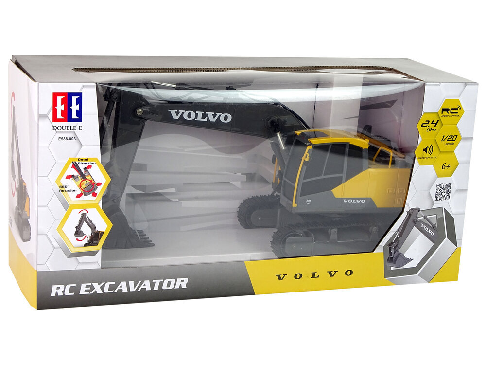 Volvo Caterpillar kauko-ohjattava kaivinkone hinta ja tiedot | Poikien lelut | hobbyhall.fi