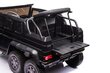 Kaksipaikkainen sähköinen jeeppi lapsille Mercedes G63 6x4 24V, musta hinta ja tiedot | Lasten sähköautot | hobbyhall.fi