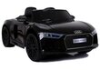 Audi R8 Spyder, yksipaikkainen sähköauto lapsille, musta hinta ja tiedot | Lasten sähköautot | hobbyhall.fi