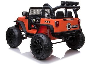 Jeep JC666 sähköinen kaksipaikkainen jeeppi, oranssi hinta ja tiedot | Lasten sähköautot | hobbyhall.fi