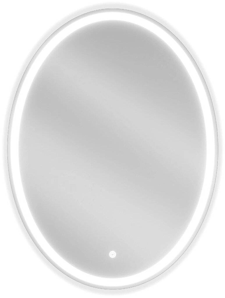 Kylpyhuoneen peili Mexen Elz Led-valaistuksella, 60 x 80 cm, hopeinen viimeistely hinta ja tiedot | Kylpyhuonepeilit | hobbyhall.fi