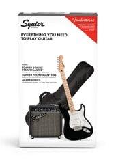 Sähkökitarasetti Fender Squier Sonic Stra, Frontman 10G hinta ja tiedot | Fender Ääni- ja videolaitteet | hobbyhall.fi