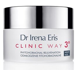 nuorentava yövoide Dr. Irena Eris Clinic Way 3 ° 50 ml hinta ja tiedot | Dr Irena Eris Kasvojenhoitotuotteet | hobbyhall.fi