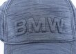 BMW Genuine Main Collection Cap säädettävällä hihnalla One Size Blue 80162454623 hinta ja tiedot | Miesten hatut, huivit ja käsineet | hobbyhall.fi