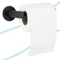 WC-paperiteline 15 x 8 SC43 musta hinta ja tiedot | Kylpyhuoneen sisustus | hobbyhall.fi