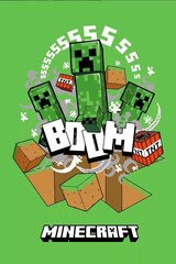 Lasten ruudullinen Minecraft, 100x150cm hinta ja tiedot | Päiväpeitot ja huovat | hobbyhall.fi