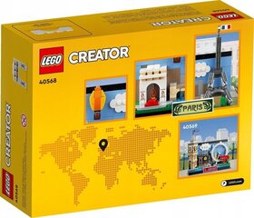 40568 LEGO® Pariisin postikortti hinta ja tiedot | LEGOT ja rakennuslelut | hobbyhall.fi