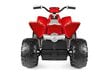 Yhden istuttava lapsille tarkoitettu sähköinen nelipyörä, Peg Perego Polaris Outlaw 330W 12V, punainen hinta ja tiedot | Lasten sähköautot | hobbyhall.fi