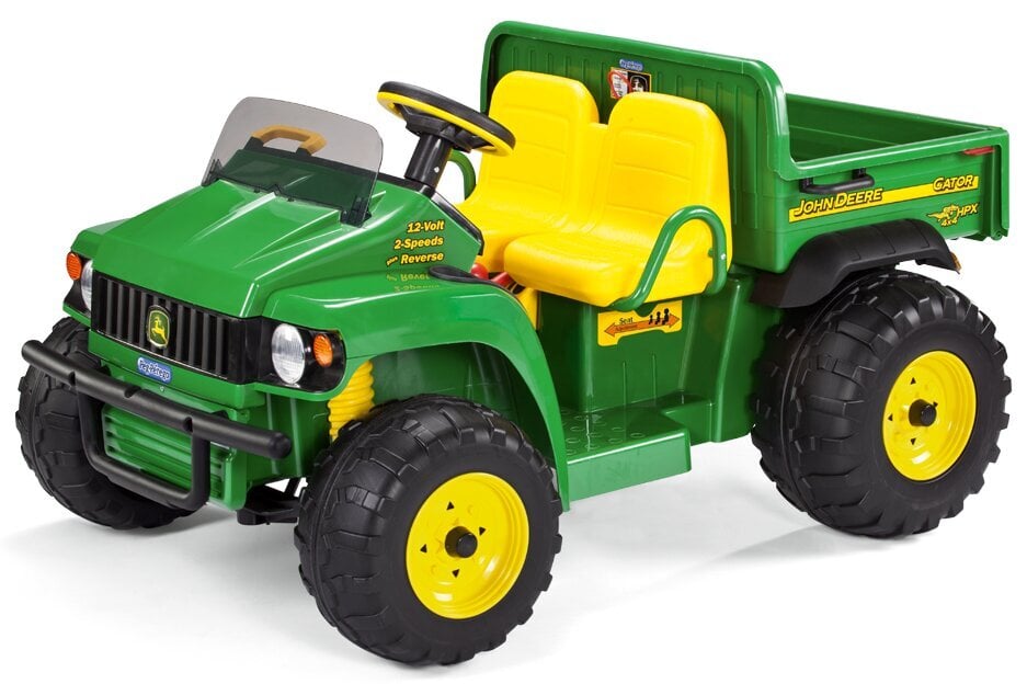 Lasten kahden istuttava sähköauto Peg Perego John Deere Gator HPX 12V hinta ja tiedot | Lasten sähköautot | hobbyhall.fi