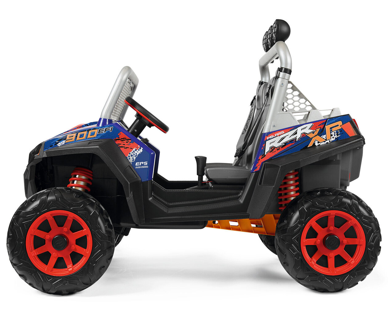 Kaksipaikkainen lasten sähköinen mönkijä, Peg Perego Polaris RZR 900 XP 24V, sininen. hinta ja tiedot | Lasten sähköautot | hobbyhall.fi