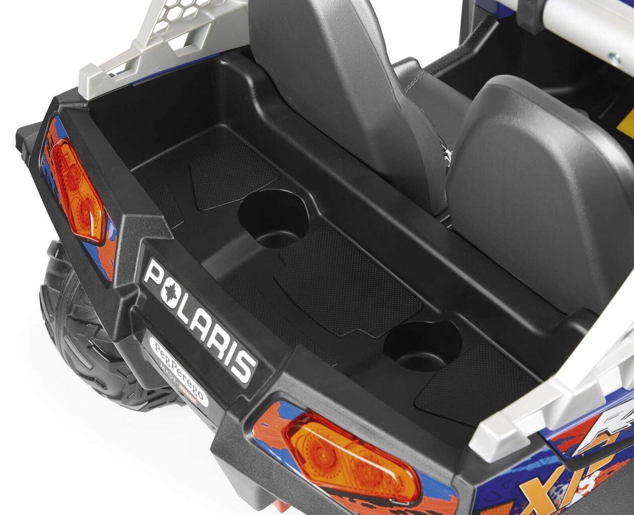 Kaksipaikkainen lasten sähköinen mönkijä, Peg Perego Polaris RZR 900 XP 24V, sininen hinta ja tiedot | Lasten sähköautot | hobbyhall.fi