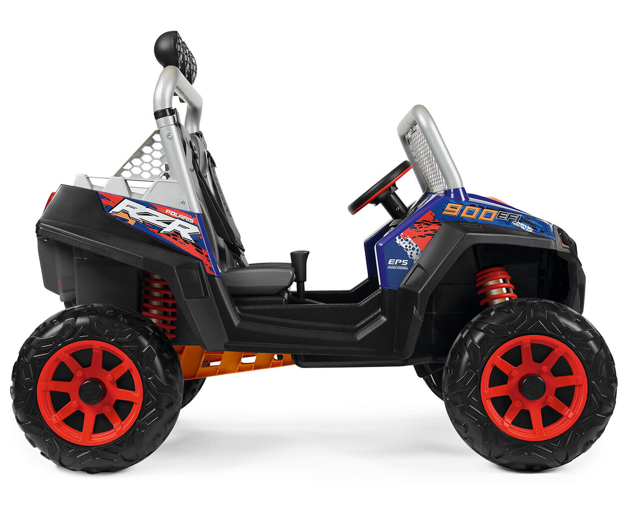 Kaksipaikkainen lasten sähköinen mönkijä, Peg Perego Polaris RZR 900 XP 24V, sininen. hinta ja tiedot | Lasten sähköautot | hobbyhall.fi