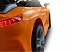 Sähköauto Bmw, oranssi + pehmotyyny Cat, 50 cm hinta ja tiedot | Lasten sähköautot | hobbyhall.fi