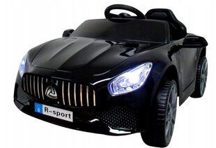 Sähköauto Bmw B3 R-sport, musta + pehmotyyny Cat, 50 cm hinta ja tiedot | Lasten sähköautot | hobbyhall.fi