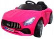 Sähköauton Bmw B3 R-sport, pinkki + pehmotyyny Cat, 50 cm hinta ja tiedot | Lasten sähköautot | hobbyhall.fi