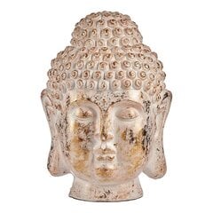 Koristeellinen puutarhahahmo Buddha Pää Valkoinen/Kulta Polyresiini (45,5 x 68 x 48 cm) hinta ja tiedot | Puutarhakoristeet | hobbyhall.fi