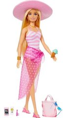 Mattel Barbie: Beach Glam -nukke (HPL73) hinta ja tiedot | Tyttöjen lelut | hobbyhall.fi