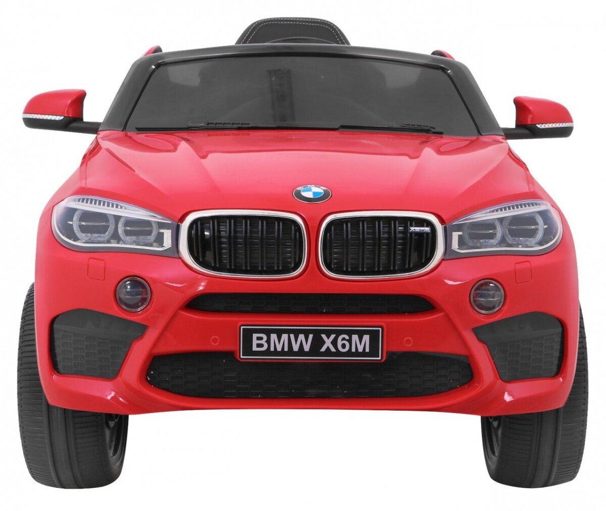 BMW X6M yksipaikkainen sähköauto, punainen hinta ja tiedot | Lasten sähköautot | hobbyhall.fi