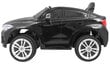 BMW X6M yksipaikkainen sähköauto, musta hinta ja tiedot | Lasten sähköautot | hobbyhall.fi