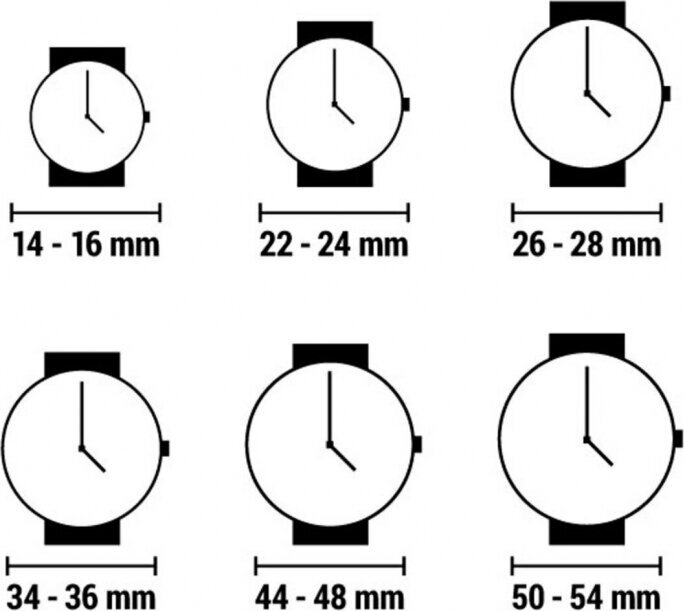 Naisten rannekello Chronotech CT7010L-01M (Ø 23 mm) hinta ja tiedot | Naisten kellot | hobbyhall.fi
