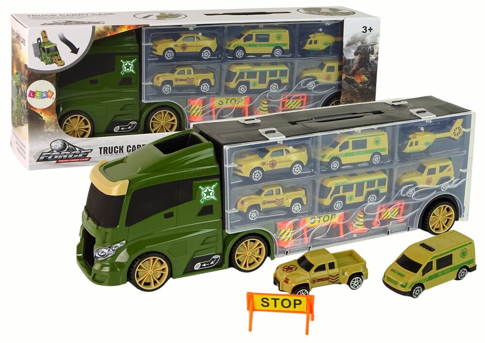 Kuorma-auto ajoneuvojen kanssa hinta ja tiedot | Poikien lelut | hobbyhall.fi