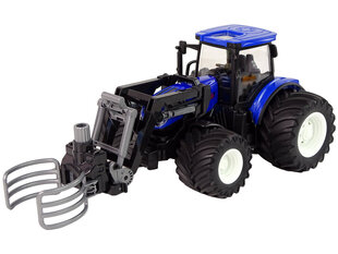 Kauko-ohjattava traktori haravalla, sininen hinta ja tiedot | Poikien lelut | hobbyhall.fi
