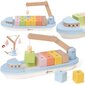 Classic World puinen magneettinen kannella pinoaminen laiva hinta ja tiedot | Vauvan lelut | hobbyhall.fi