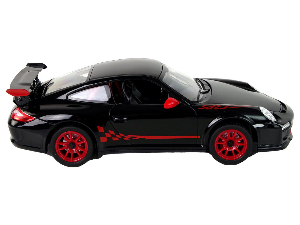 Porsche 911 GT3 RS kauko-ohjattava auto, 1:14, musta hinta ja tiedot | Poikien lelut | hobbyhall.fi