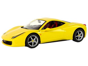 Ferrari Italia kauko-ohjattava auto, 1:14, keltainen hinta ja tiedot | Ferrari Lelut | hobbyhall.fi