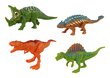 Dinosaurus-setti auton kanssa, 4kpl hinta ja tiedot | Poikien lelut | hobbyhall.fi